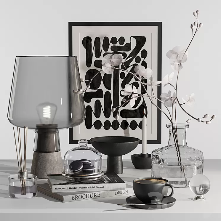 Decorative set011 3D Model Free Download Decorative set011 3D Model Free Download