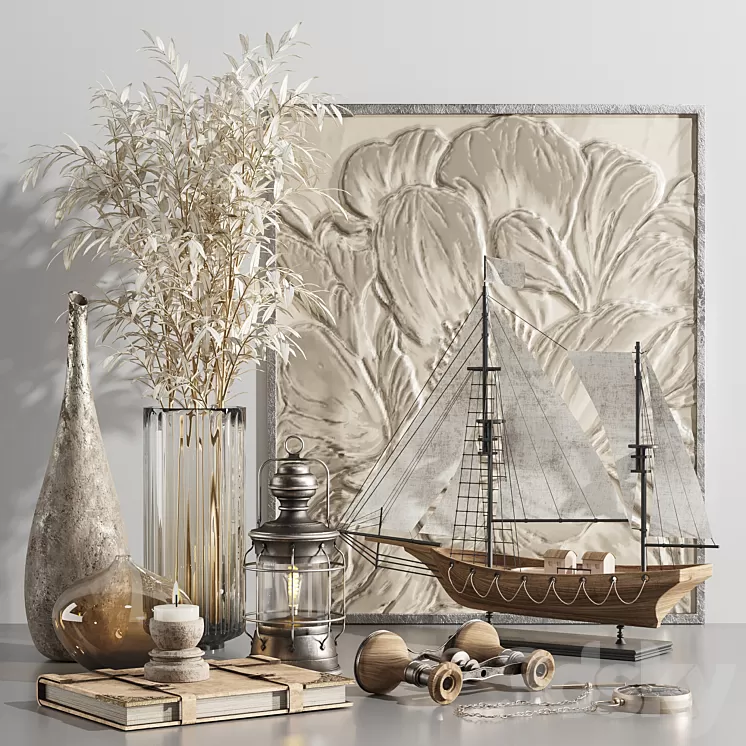 Decorative set02 3D Model Free Download Decorative set02 3D Model Free Download