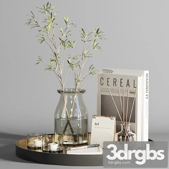 Decorative set027 3D Model Download Decorative set027 3D Model Download