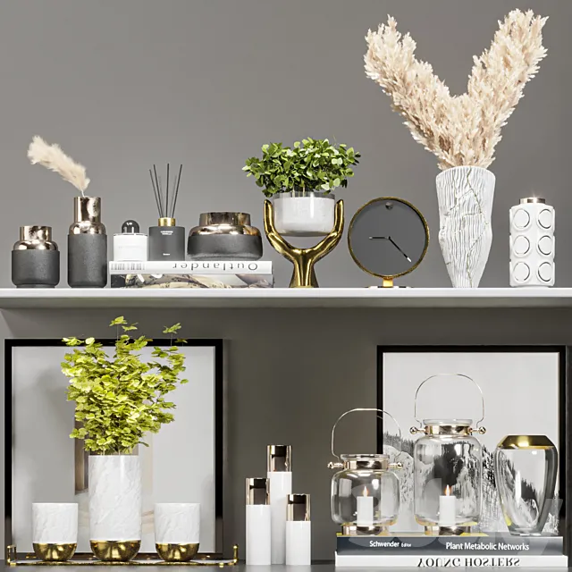 Decorative Set04 3DModel