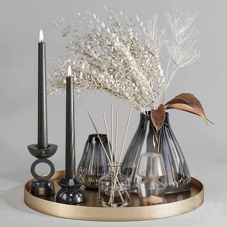 Decorative set06 3D Model Free Download Decorative set06 3D Model Free Download