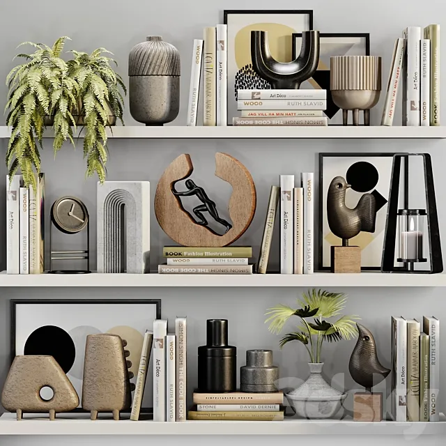 decorative set07 3DModel decorative set07 3DModel