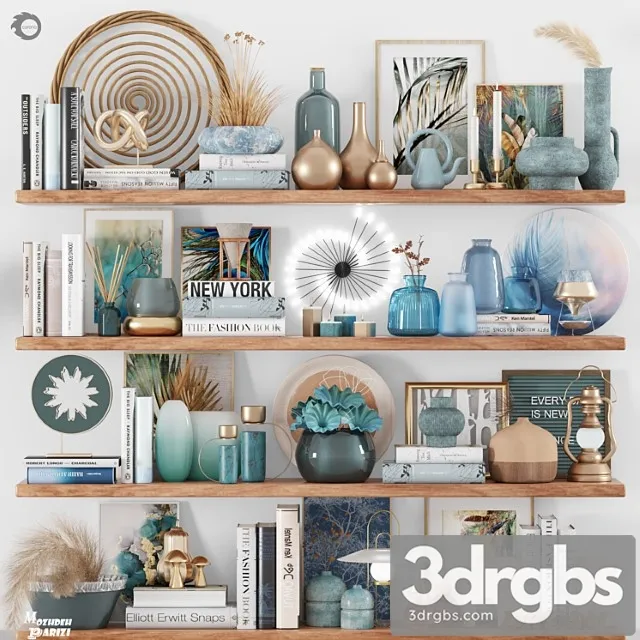 Decorative set12 3D Model Download Decorative set12 3D Model Download