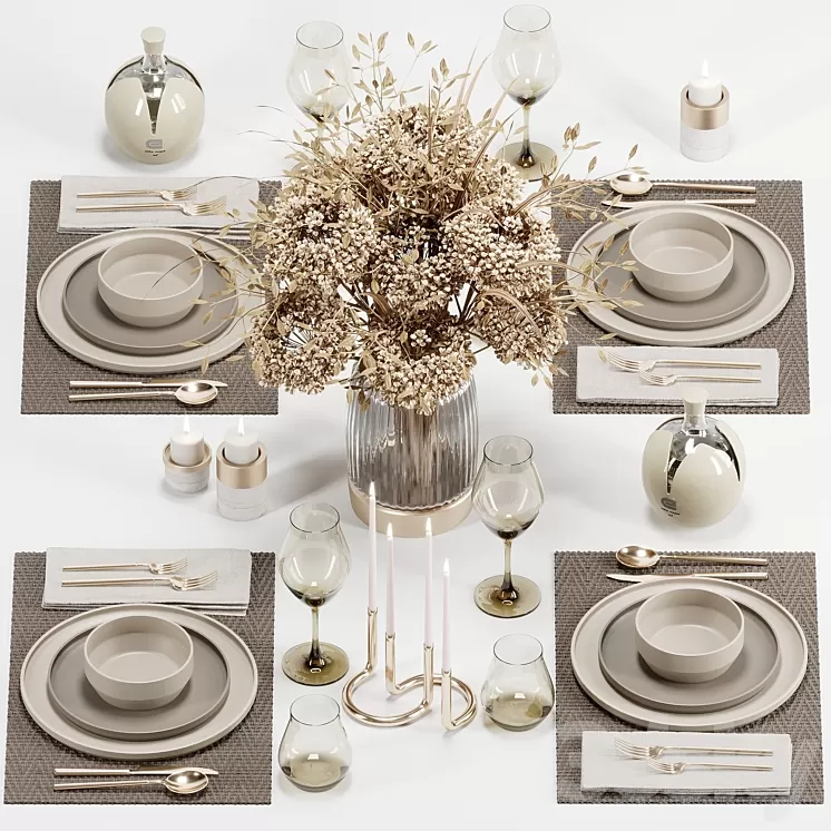 decorative set13 3D Model Free Download decorative set13 3D Model Free Download