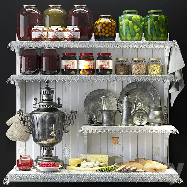 Decorative set2 3DModel