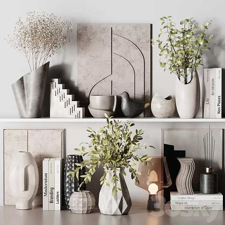 decorative set23 3D Model Free Download