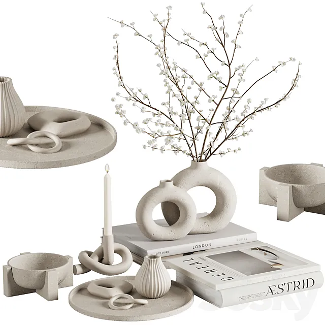 Decorative Set28 3D Model Decorative Set28 3D Model