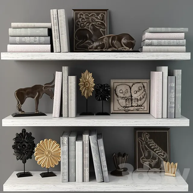 Decorative set3 3D Model