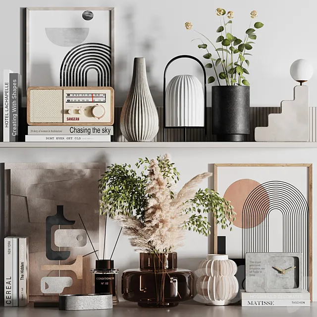 Decorative Set32 3DModel