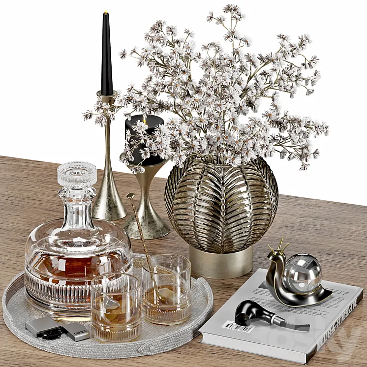 decorative set33 3D Model Free Download