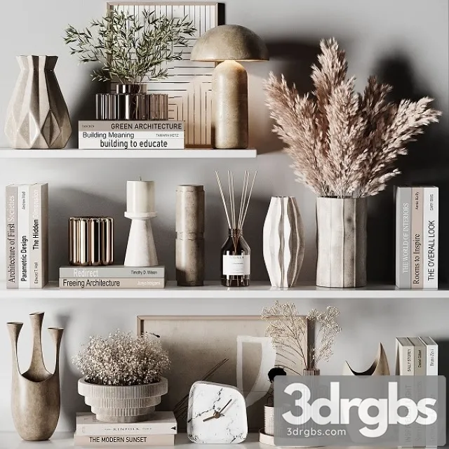 Decorative Set43 3D Model Download Decorative Set43 3D Model Download