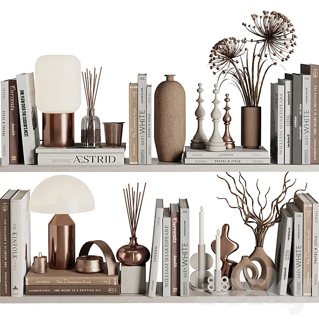 Decorative Set46 3D Model Decorative Set46 3D Model