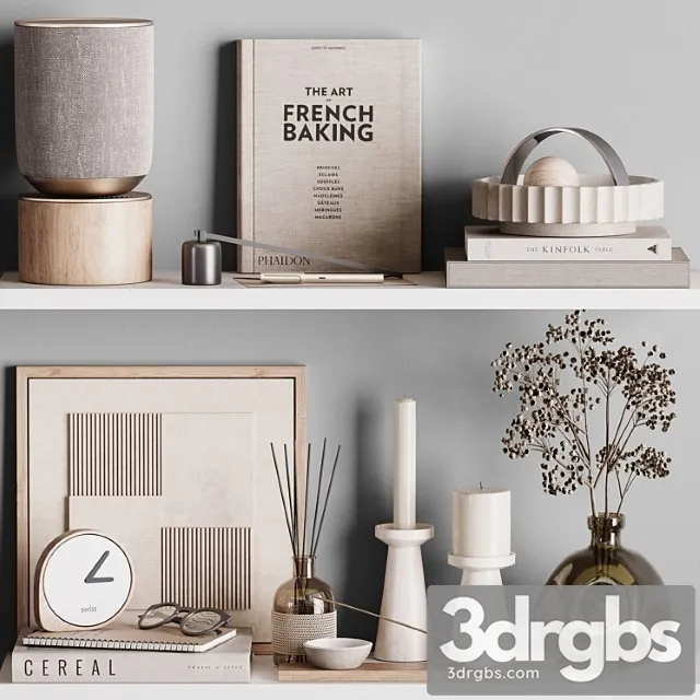 Decorative Set48 3D Model Download Decorative Set48 3D Model Download