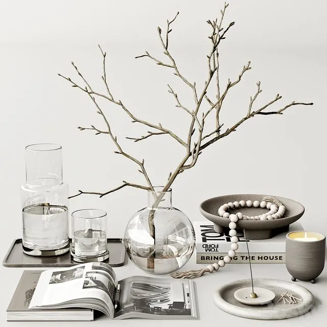 decorative set62 3D Model