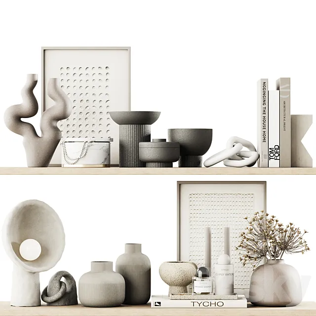 decorative set77 3D Model decorative set77 3D Model