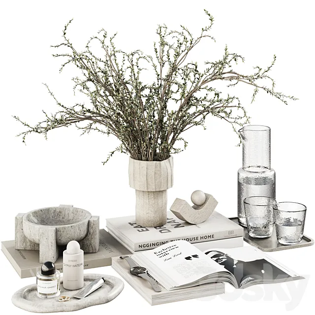 decorative set80 3D Model decorative set80 3D Model