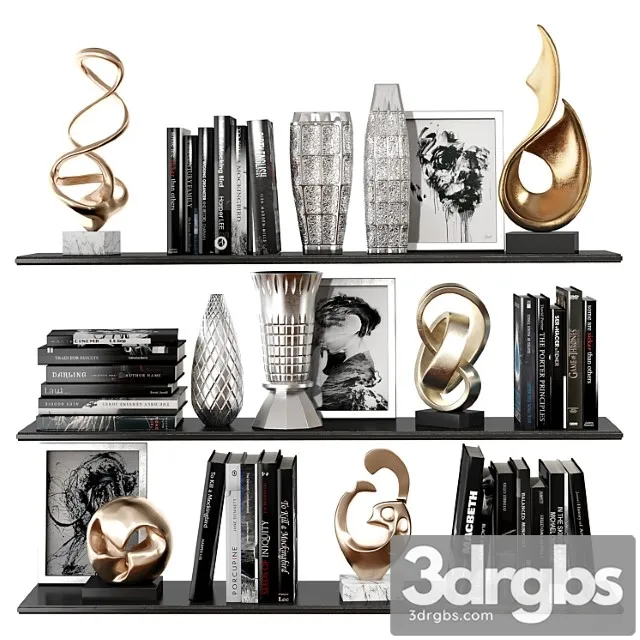 Decorative set9 3 3D Model Download Decorative set9 3 3D Model Download