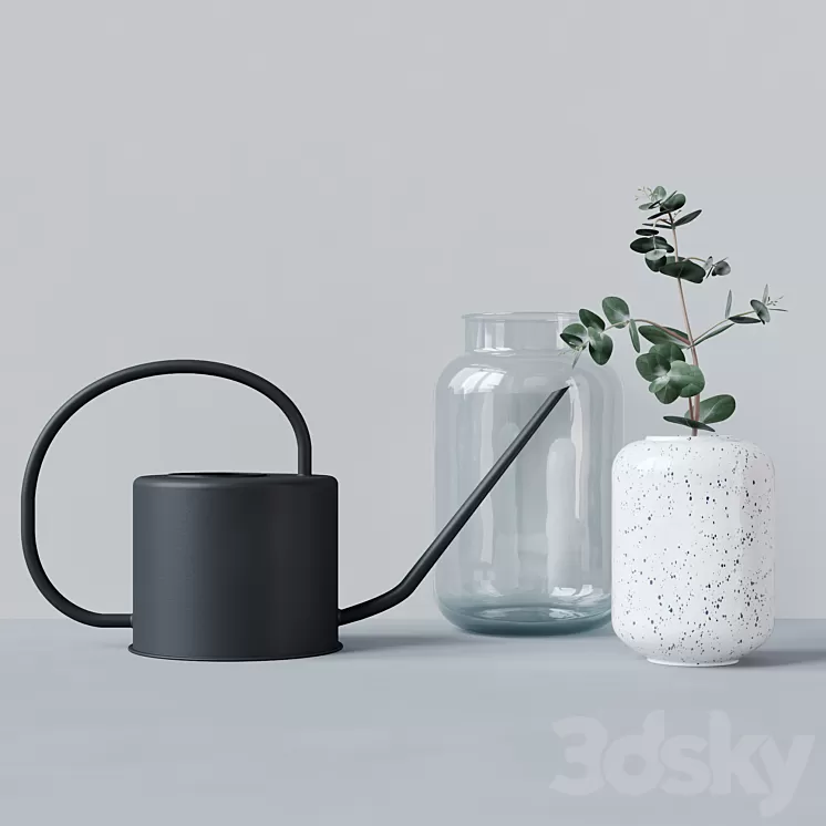 decorative set_04 (JYSK) 3D Model decorative set_04 (JYSK) 3D Model