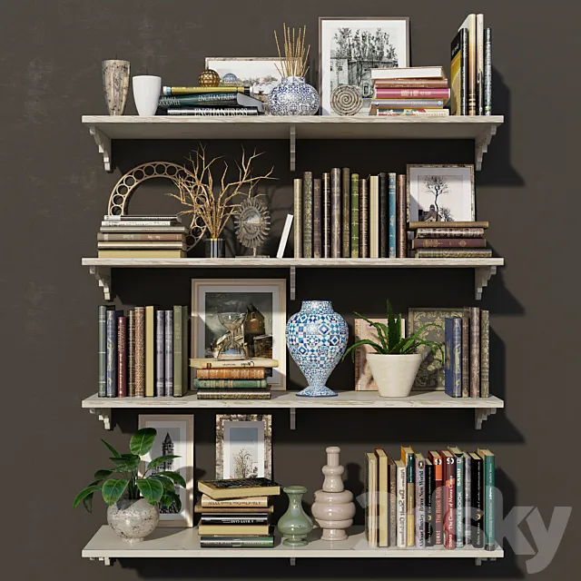 Decorative set_06 3D Model