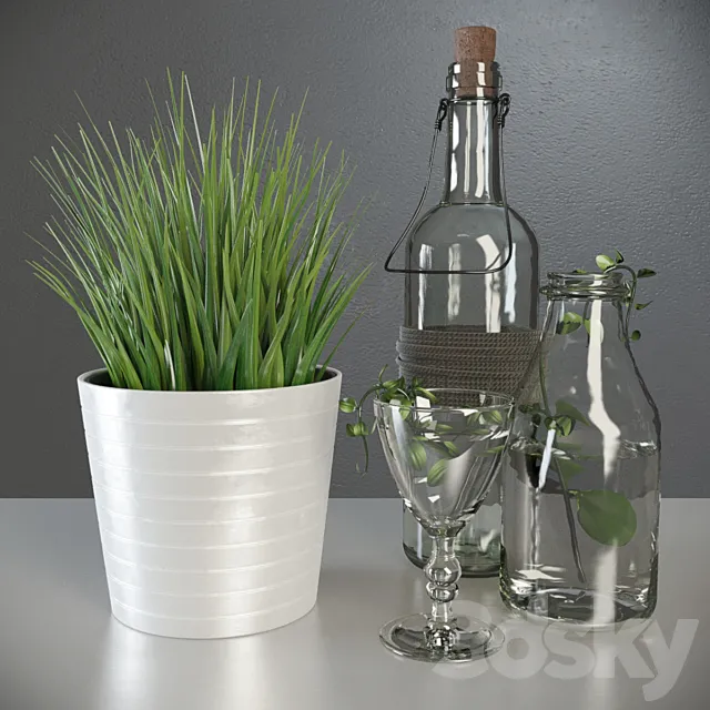 Decorative set_1 3DModel