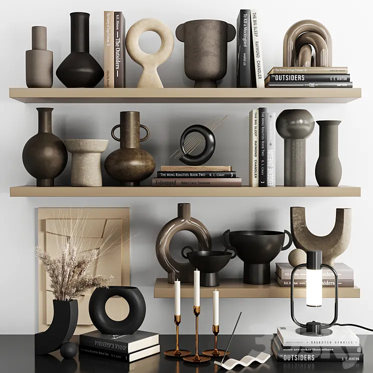 Decorative set_14 3D Model Free Download Decorative set_14 3D Model Free Download