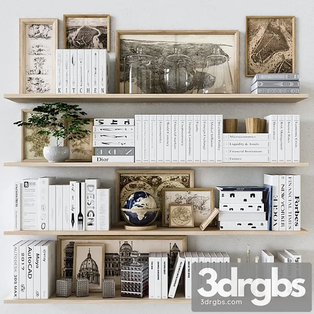 Decorative set_222 3D Model Download Decorative set_222 3D Model Download