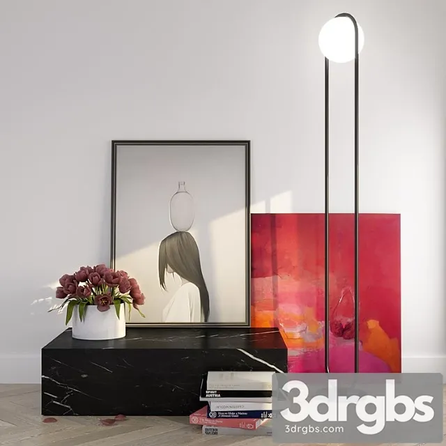 Decorative Set_22222 3D Model Download Decorative Set_22222 3D Model Download