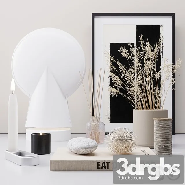 Decorative set_22_3 3D Model Download Decorative set_22_3 3D Model Download