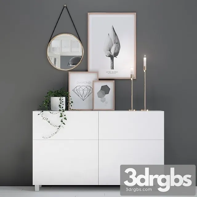 Decorative set_2_2 3D Model Download Decorative set_2_2 3D Model Download