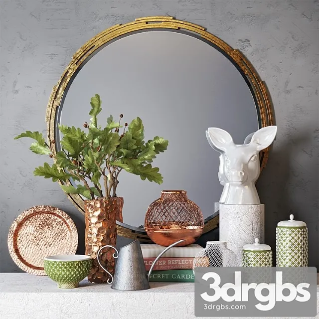 Decorative set_2_222 3D Model Download Decorative set_2_222 3D Model Download