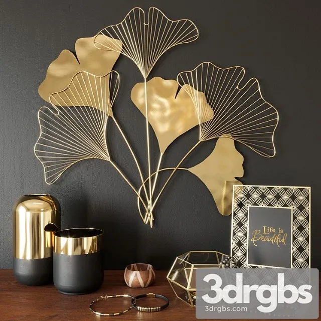 Decorative set_2_2_3 3D Model Download Decorative set_2_2_3 3D Model Download