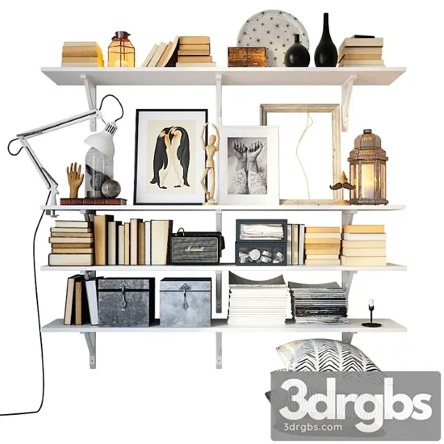 Decorative set_31 3D Model Download Decorative set_31 3D Model Download