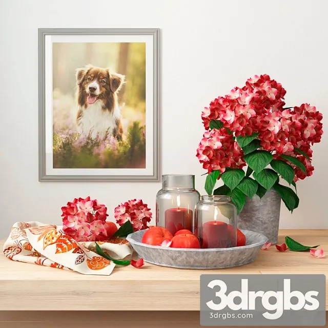 Decorative set_33 3D Model Download Decorative set_33 3D Model Download