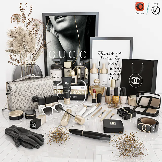 decorative set_36 3D Model