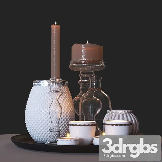 Decorative set_3_222 3D Model Download Decorative set_3_222 3D Model Download