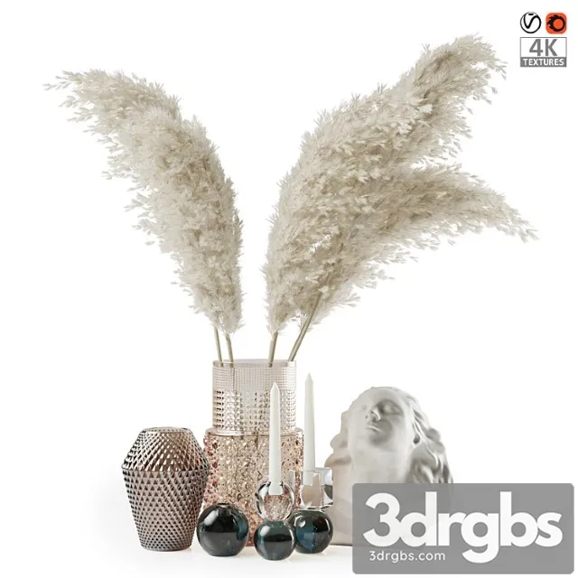 Decorative set_4 3D Model Download Decorative set_4 3D Model Download