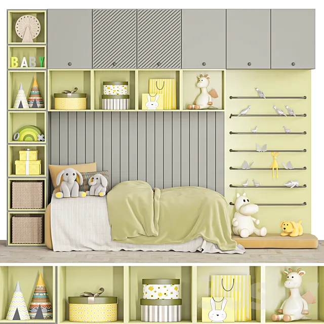 decorative set_45 3DModel