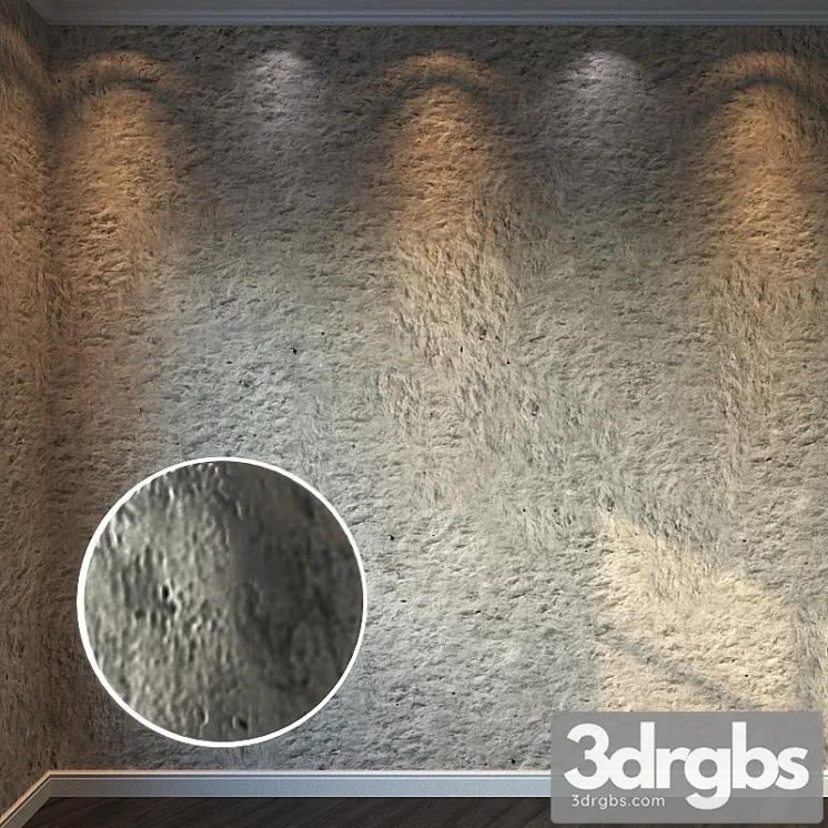 Decorative stucco 439 – 8k material 3D Model Download