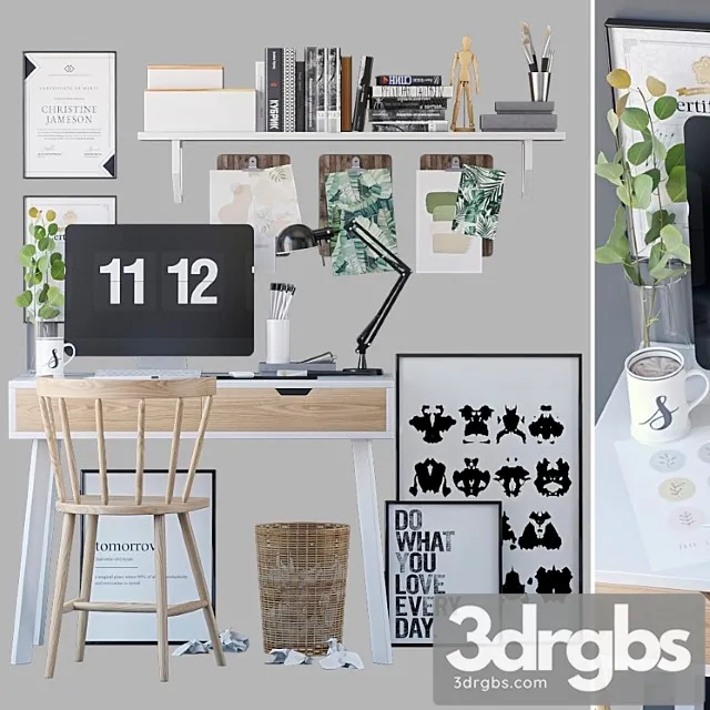 Decorative table 3 2 3D Model Download Decorative table 3 2 3D Model Download