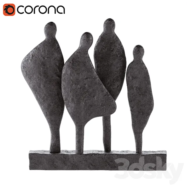 Decorative Team 3D Model Decorative Team 3D Model