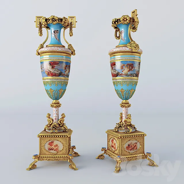 decorative vase 3D Model