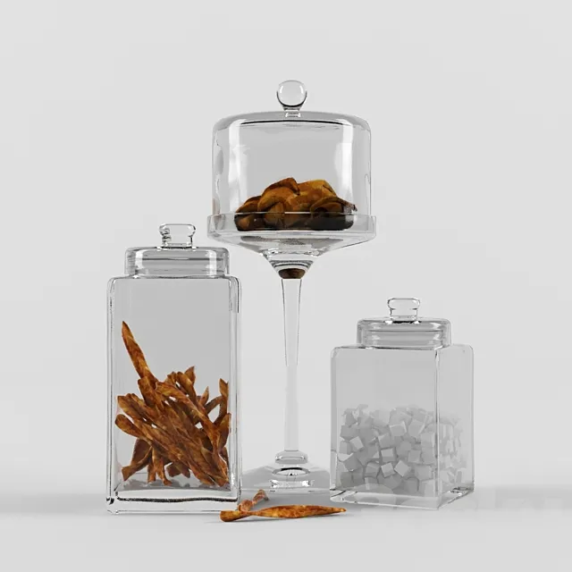 Decorative vases 3D Model