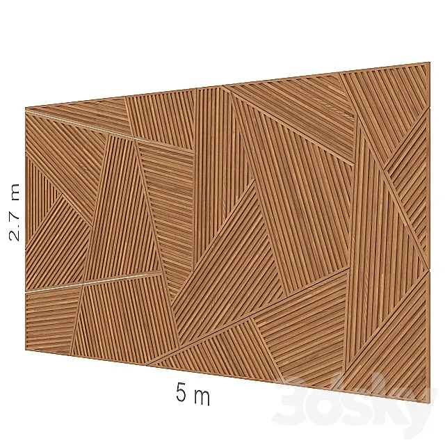 Decorative wall 11. 3DModel Decorative wall 11. 3DModel