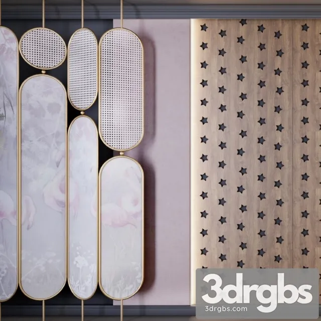 Decorative Wall 12 3D Model Download