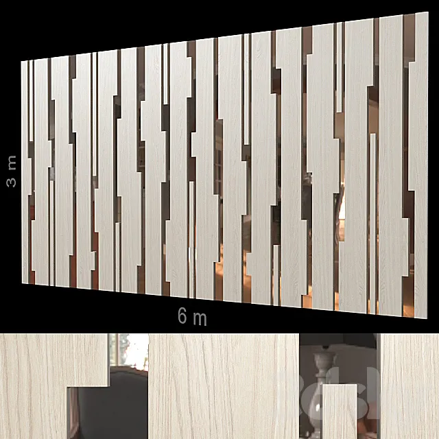 Decorative wall 122. 3DModel Decorative wall 122. 3DModel
