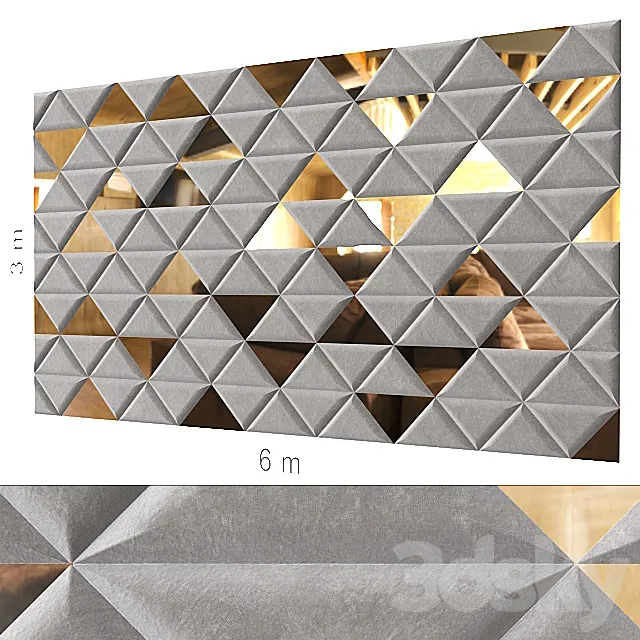 Decorative wall 131. 3DModel Decorative wall 131. 3DModel