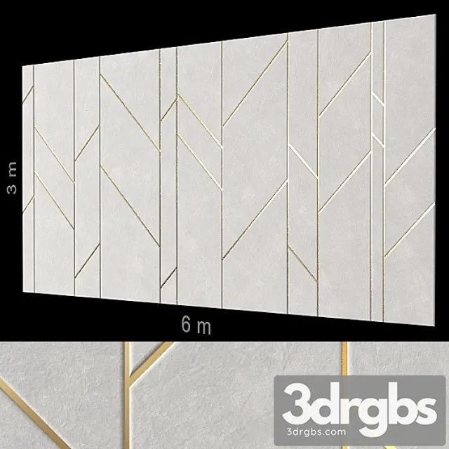 Decorative wall 138. 3D Model Download Decorative wall 138. 3D Model Download