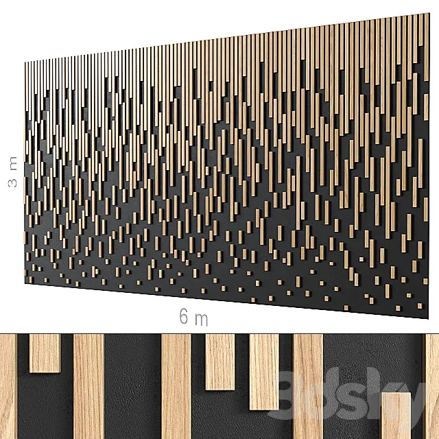 Decorative wall 141. 3DModel Decorative wall 141. 3DModel