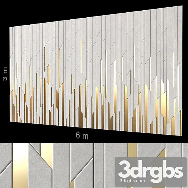 Decorative wall 149. 3D Model Download Decorative wall 149. 3D Model Download