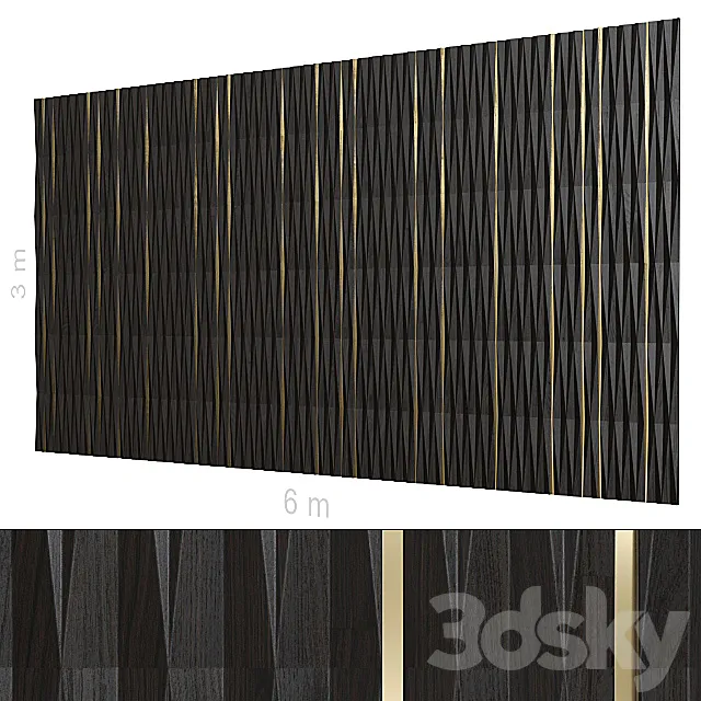 Decorative wall 182. 3D Model Decorative wall 182. 3D Model
